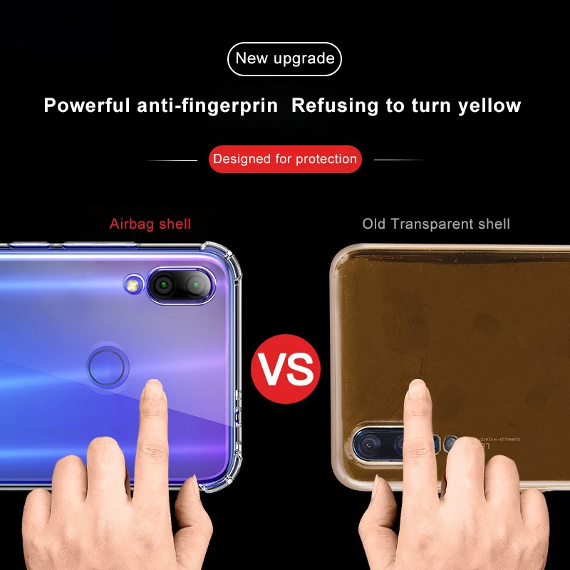 Прозрачные 3D чехлы AOXIN для телефонов Xiaomi Redmi Note 5 6 7 8 K20 K30 Pro мягкий силиконовый