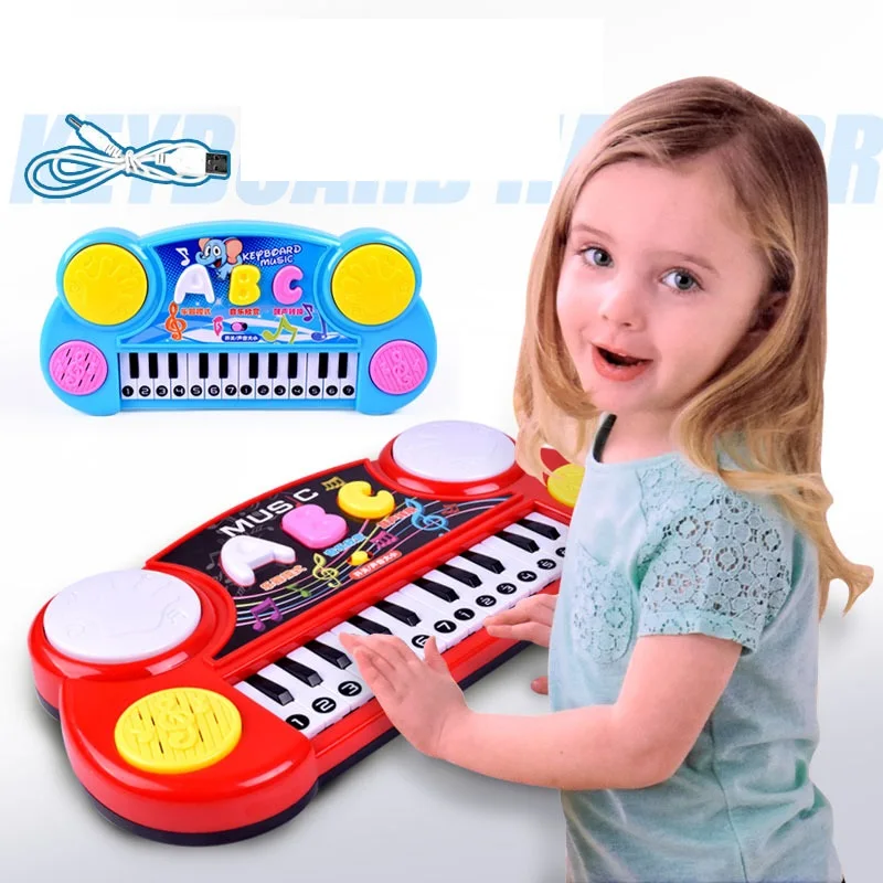 

Puzzle Multifunctional Piano Baby Early Education Music hand drums intelligent piano toys