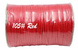 200 ярдов + 1,5 мм красный корейский полиэстер вощеный восковый шнур, веревка шнур нить + Ювелирные изделия фурнитура аксессуары браслет