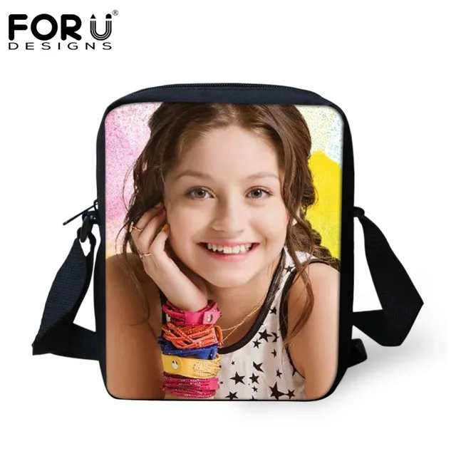Us 7 92 39 Off Forudesigns Lovely Soy Luna Pattern Small Messenger Bags Kids S Mini Handbags School Bag Women Casual Cross Body Bolsa In