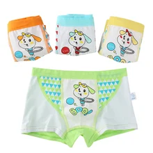 New Arrival 2pcs lot Children Underpants Kids Underwear Cartoon Boys Boxer Briefs Breathable Shorts Knickers Boy