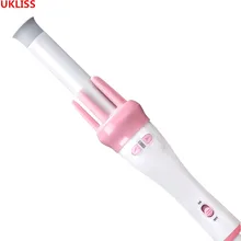 Автоматическая Керлинг палочка автоматический выпрямитель для волос завивочные Инструменты Ролик 360 Вращающийся Инструменты для укладки палочка ЕС AU США Великобритания Plug