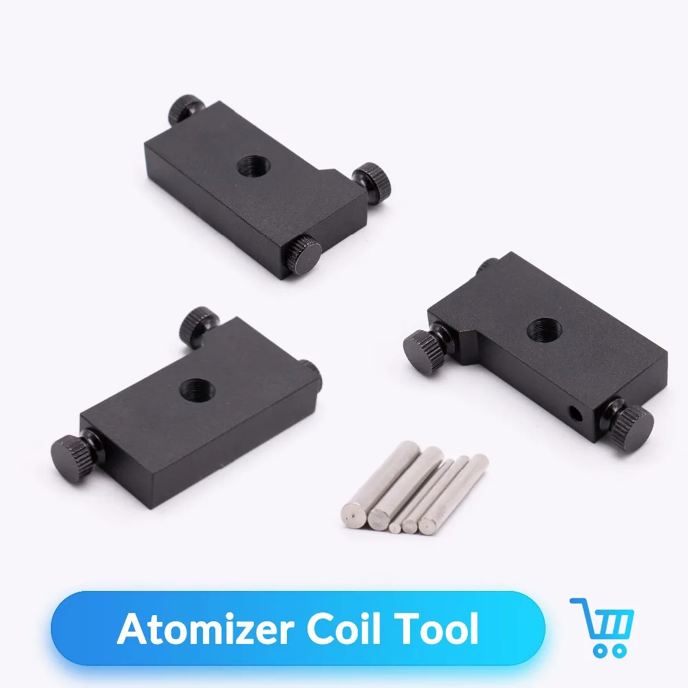 

Quartz Banger DIY RDA RTA Atomizer Coil Tool Pre-made Coil Resistance Wire with Coil Jig Wraping Wire Electronic Cigarette Tool