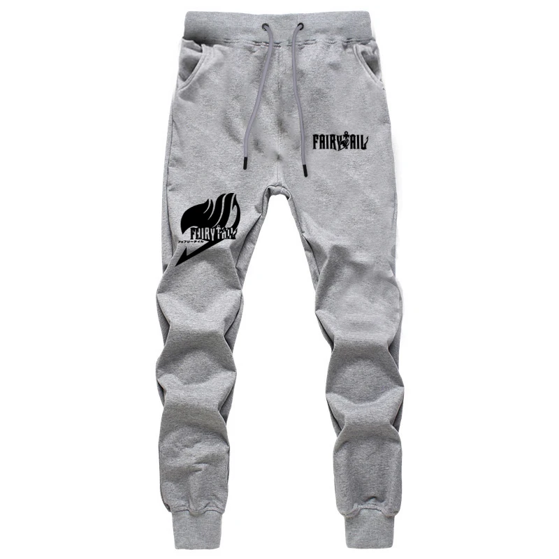 fishing pants New Casual Cotton Sweat Breathable Pants Casual Anime Fairy Tail Pants Natsu Men Women Jogger Jogging High Quality Long Trousers fruit of the loom sweatpants