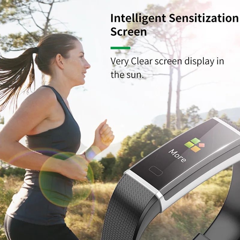 Color Screen Smart Watch Men Women Sport Smart Bracelet Fitness Tracker Heart Rate Monitor IP68 Waterproof For IOS Android GPS