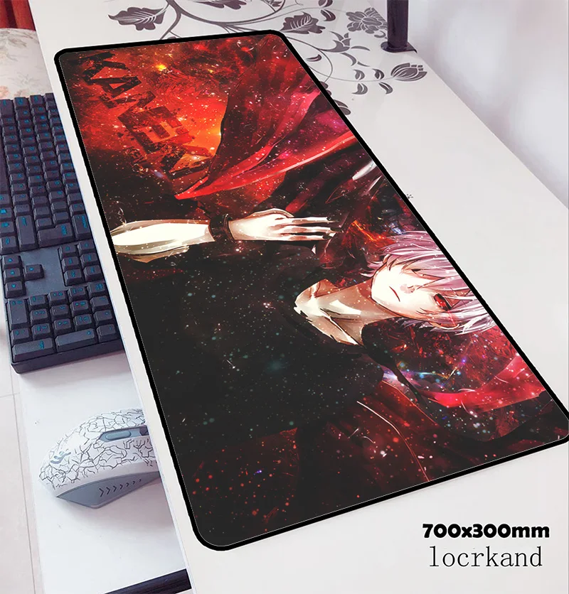 Аниме Коврик для мыши 70x30 см игровой коврик 3d офисный notbook Настольный милый padmouse
