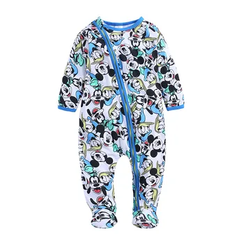 

Newborn jumpsuit Cotton Toddlers Long Sleeve Cartoon Rompers Baby Boys Girls Crawling clothing Infant Clothes 0-18M Wear