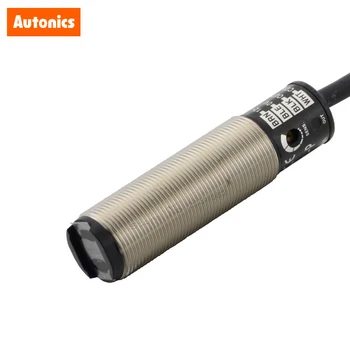 

Autonics 12-24VDC metal photoelectric switch 100mm Photo sensor BR100-DDT-P diffuse reflective PNP