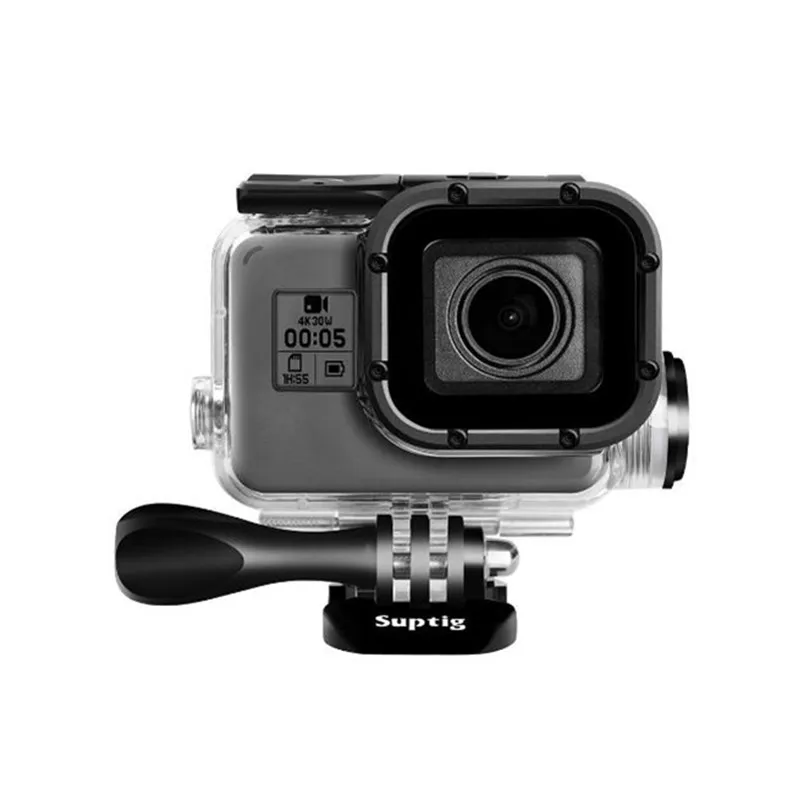 Замена корпуса Suptig водонепроницаемый чехол защитная рамка для GoPro Hero 6 Hero 5 Спортивная камера черный