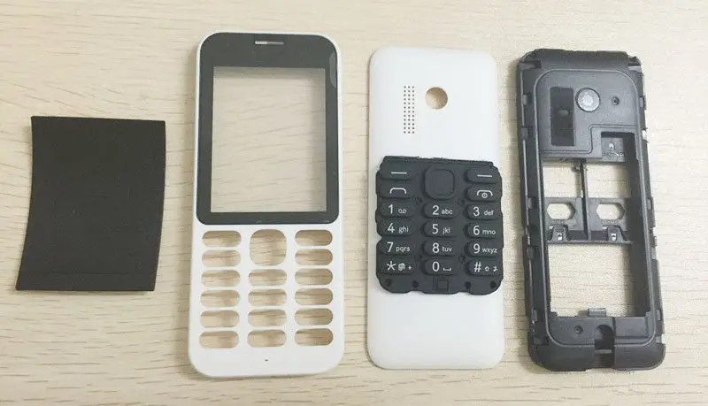 Classia корпус крышка рамка чехол клавиатура для Nokia 215 N215 синий белый черный зеленый