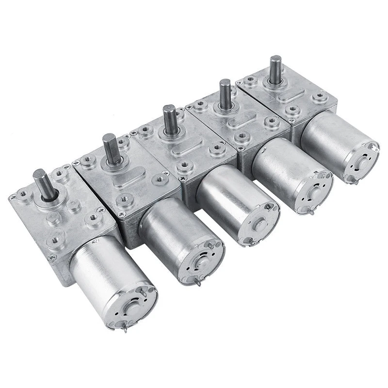 DC 12 V de reducción Motor gusano Reversible alto par Turbo motorreductor 2-100 rpm Mayitr Mini eléctrico de la caja de cambios, reductor de DC 12 V de reducción Motor gusano Reversible alto par Turbo motorreductor 2-100 rpm Mayitr Mini eléctrico de la caja de cambios, reductor de