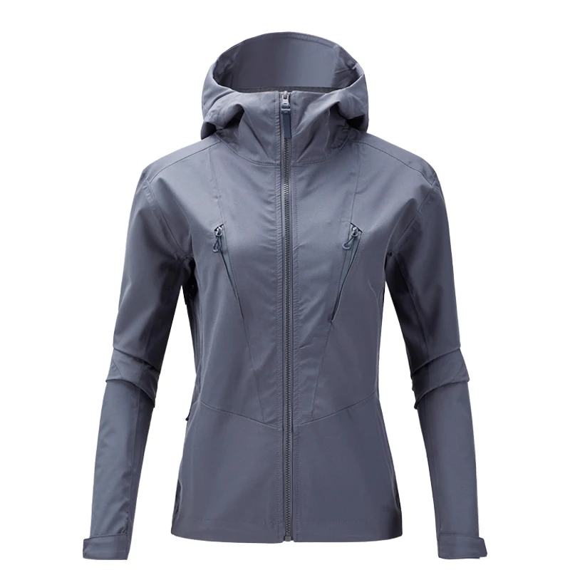Women Outdoor Jacket Windproof Waterproof Jacket Female Hooded Jacket