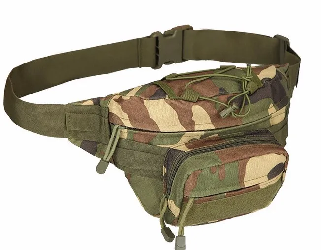 Уличная поясная Сумка MOLLE, армейские поясные сумки, поясные сумки для рядовой солдат - Цвет: Jungle