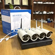 TOPCAM 4CH Беспроводной NVR комплект 960 P HD наружная IP видеокамера охранной системы Водонепроницаемая ИК ночного видения Wifi система наблюдения