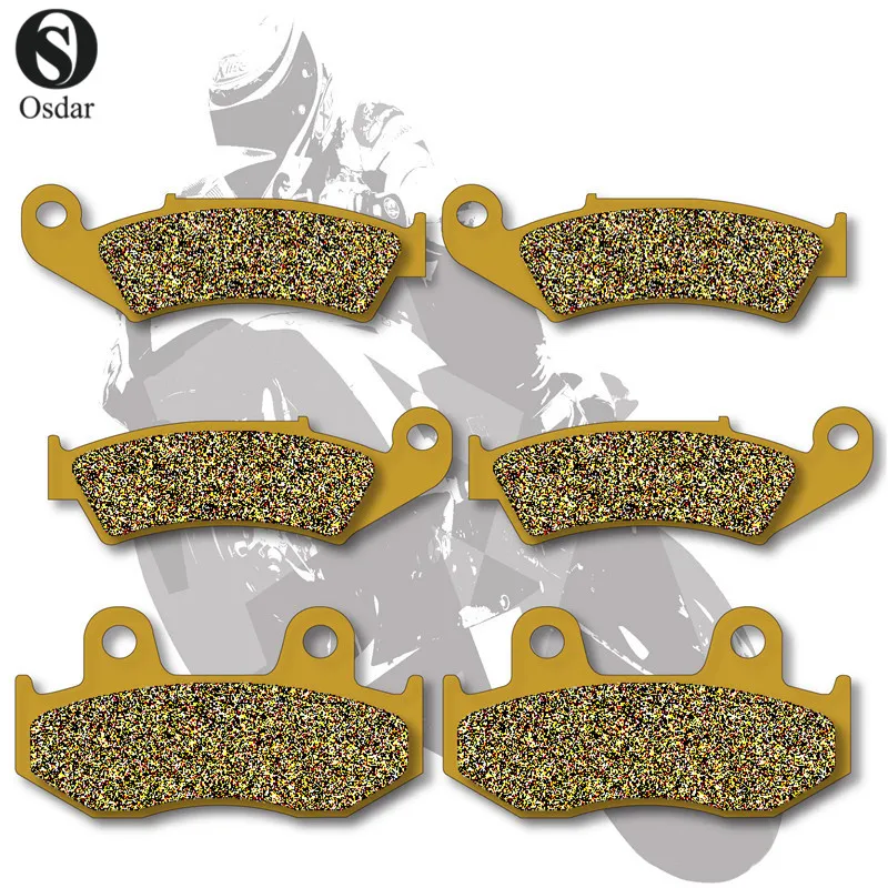 Motorcycle Brake Pads Front+Rear For HONDA ATVTRX 250 R Fourtrax 1986