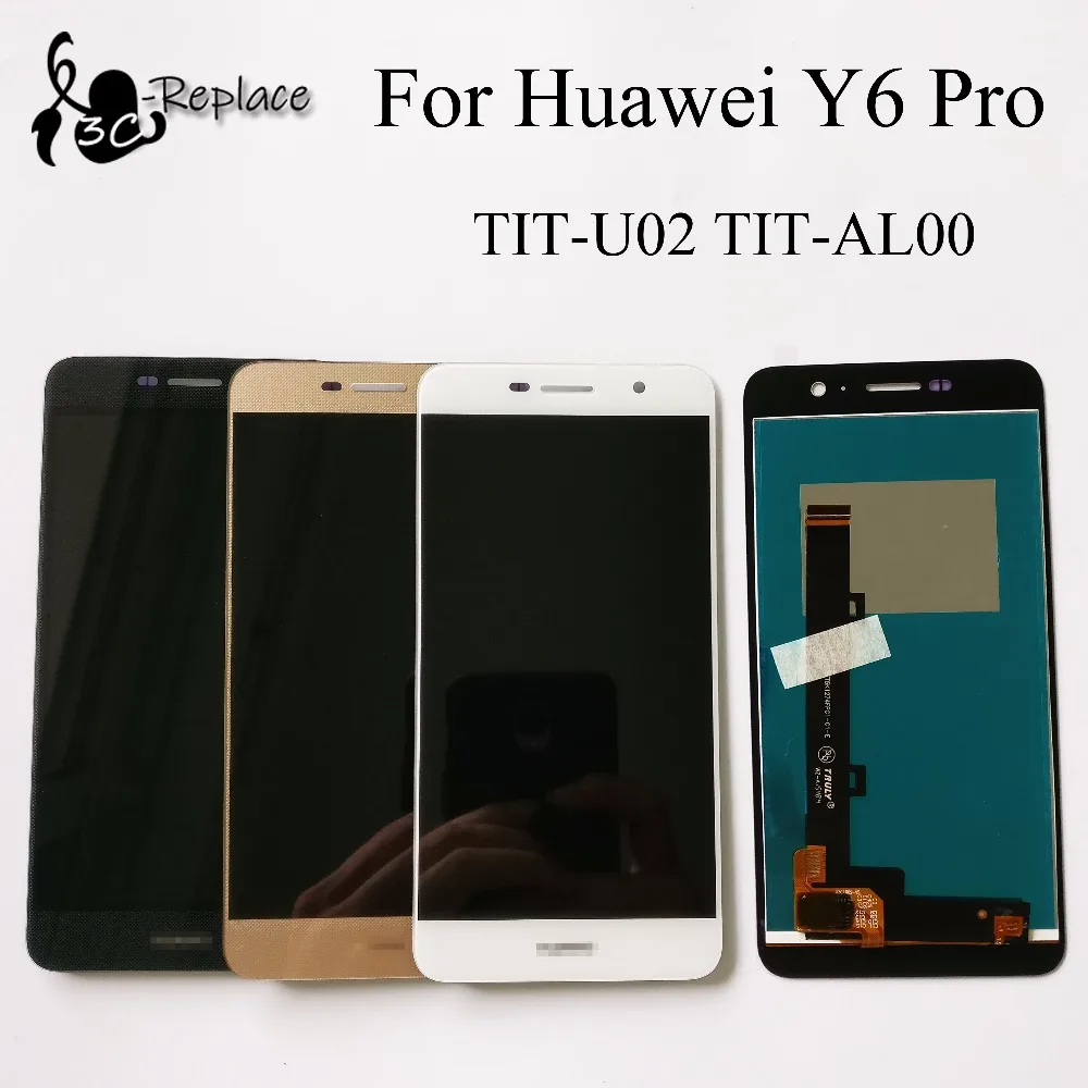 Жк дисплей + TP 5 0 дюйма для Huawei Y6Pro TIT U02 Y6 Pro жк с сенсорным экраном и дигитайзером