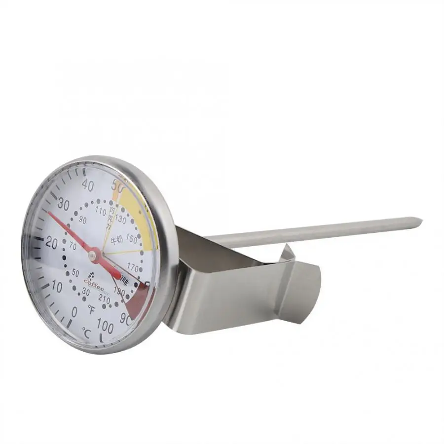 

Stainless Steel Probe Instant Thermometer Kitchen Food Meat Milk Coffee Pointer Thermometer Meat Gauge