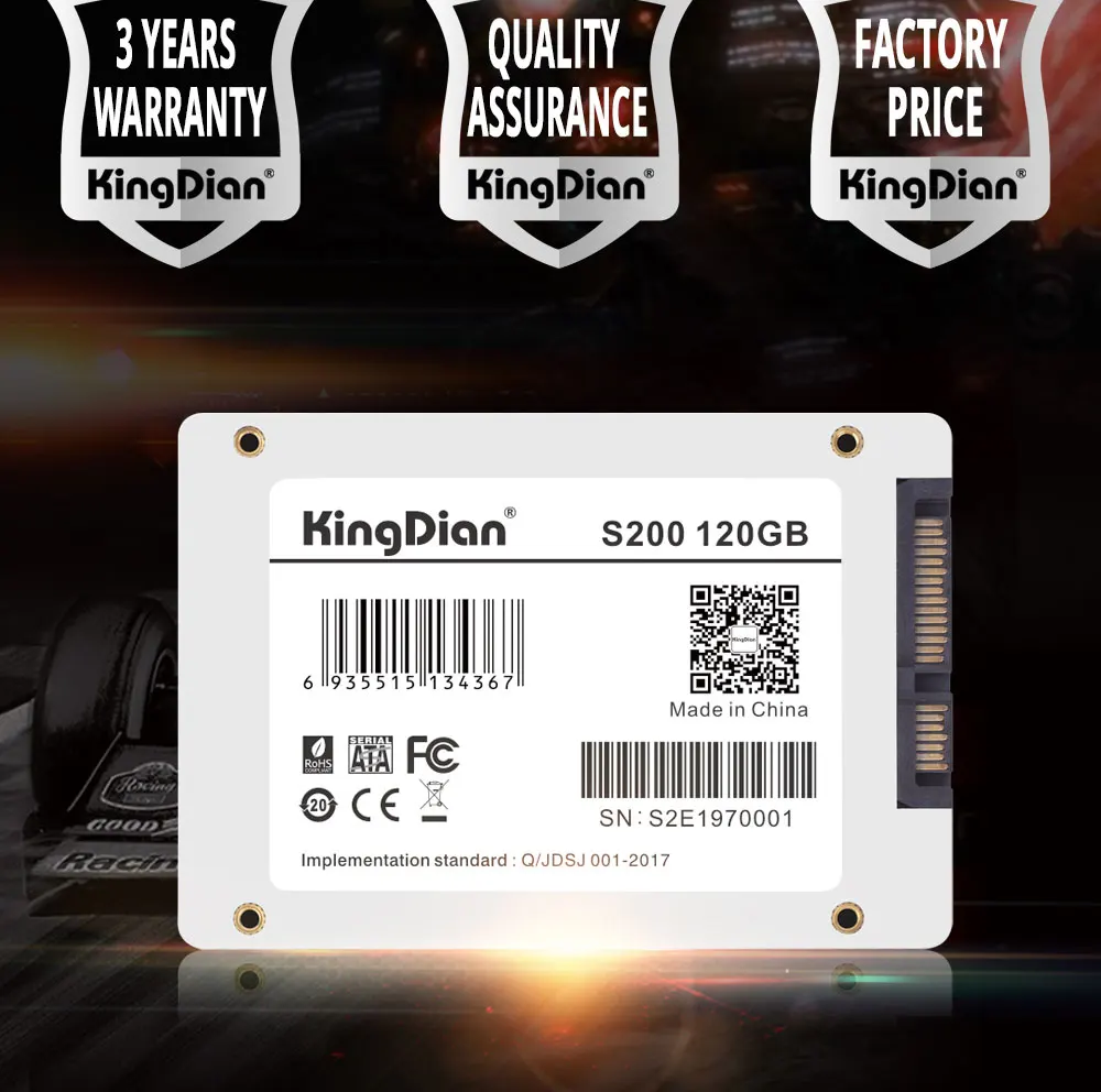 KingDian SSD 2,5 1 ТБ 120 ГБ 240 ГБ 480 внешний твердотельный накопитель Жесткий диск SSD жесткий диск SATA III 3 HD SSD для ноутбука