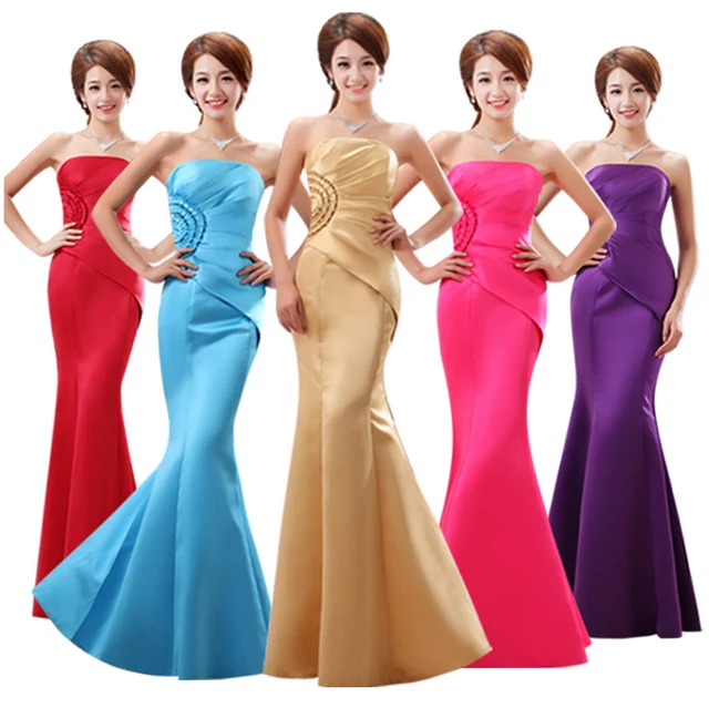 Black and Gold Bridesmaid Dresses
