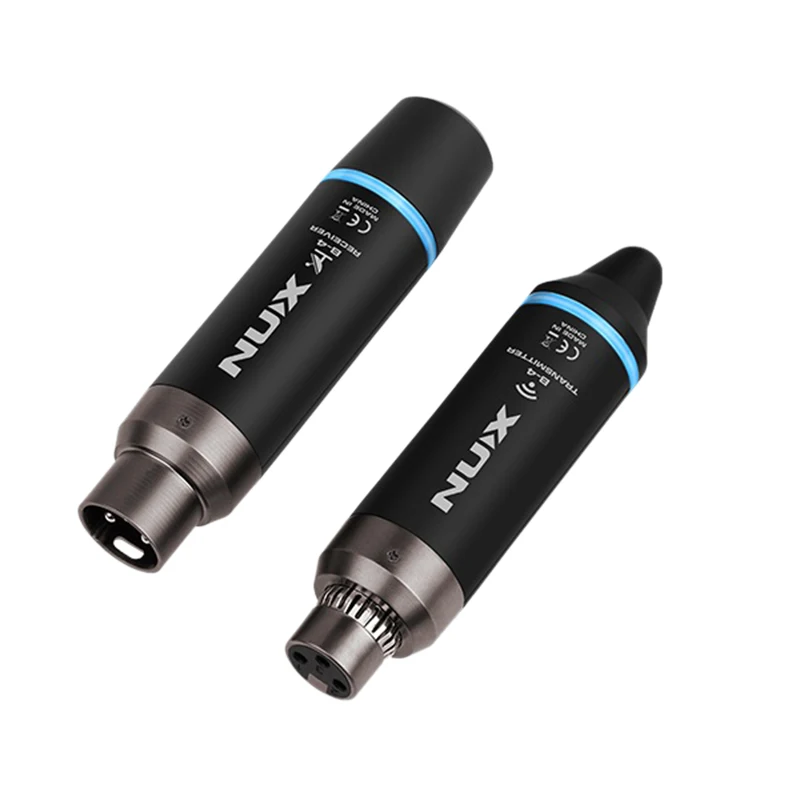 Popular Nux B4 2.4G Wireless Guitar Microphone System Transmitter