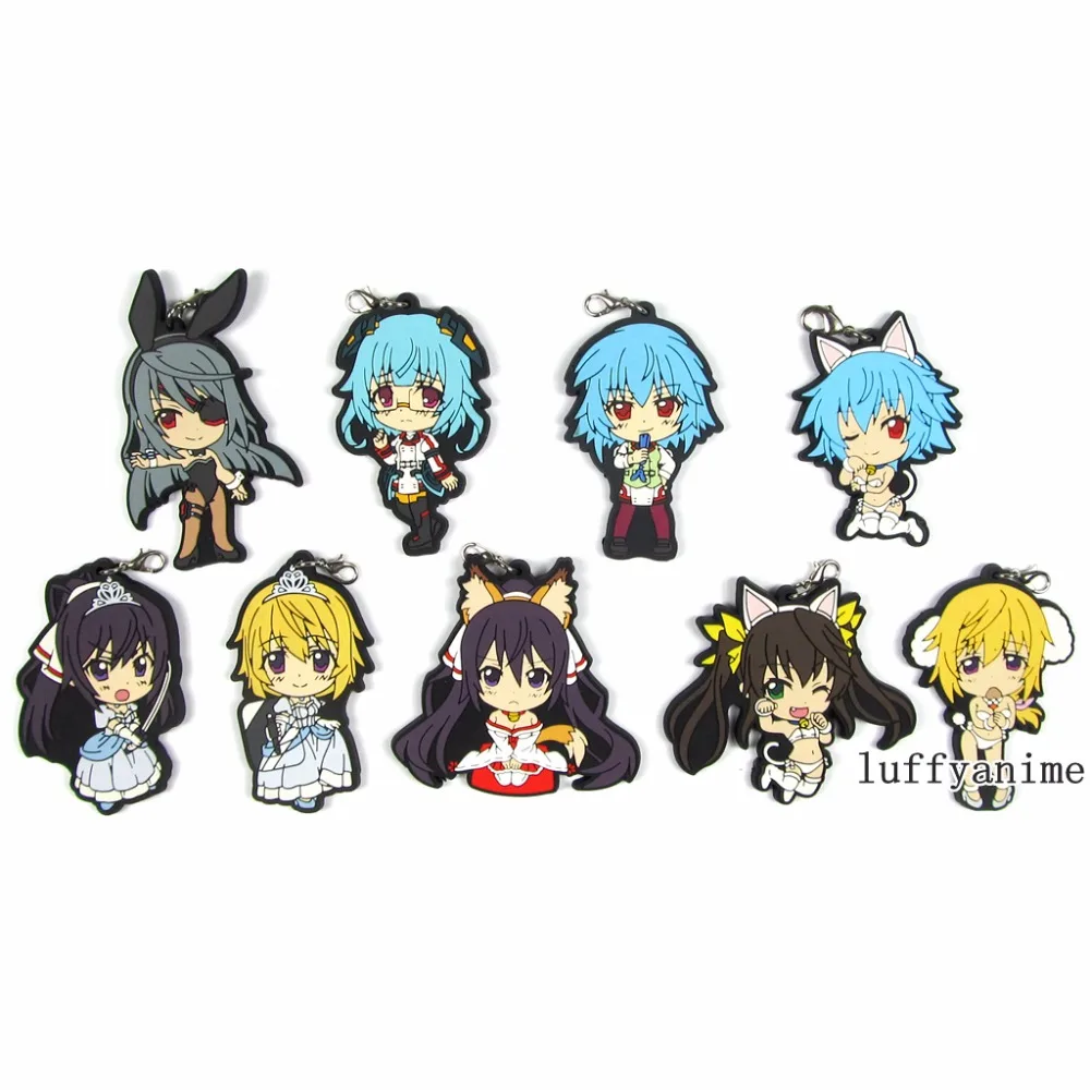 Брелок для ключей с талисманом Infinite Stratos IS резиновая подвеска шинононо Хоуки