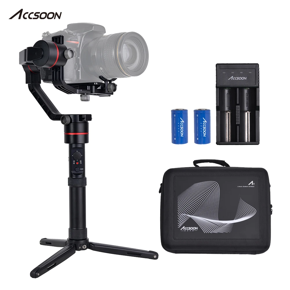 ACCSOON A1 3 Axis Handheld Gimbal Camera Stabilizer for Sony A7 for