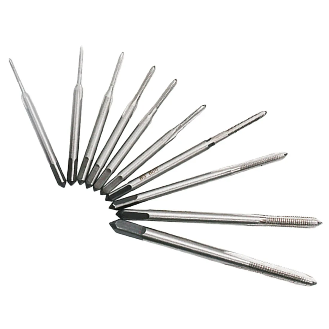 10pcs/set Hand Tap Thread Wire Tapping/Threading/Taps/Attack M1 M1.2 M1