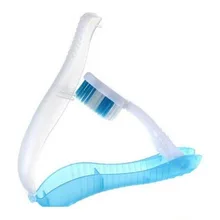 Складная зубная щетка для взрослых Складная зубная щетка пластиковая прочная мини для кемпинга и путешествий инструмент для чистки зубов