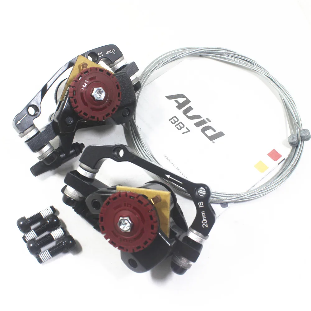 Mtb велосипеда тормозной суппорт AVID BB7 линия потянув дисковый тормоз с тормозом кабель