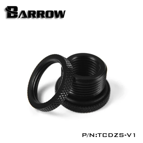 Barrow G1/4 ''белый черный серебристый золотой картон поперечный Вход воды