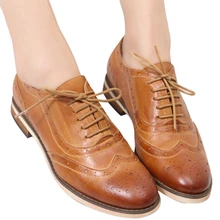 Women casual shoes women shoes for women ladies genuine shoes 2016 new style dress oxford shoes