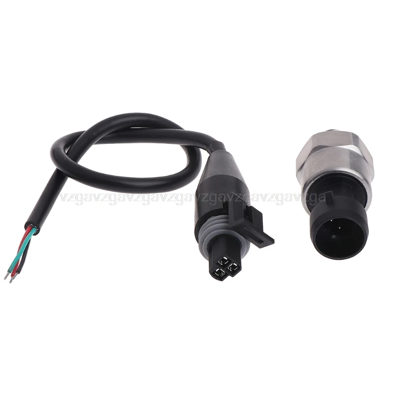 

30/100psi DC5V 1/8NPT Pressure Transducer Transmitter Sensor Stainless Steel Oil Air Water Pressure Sensor D11 dropship