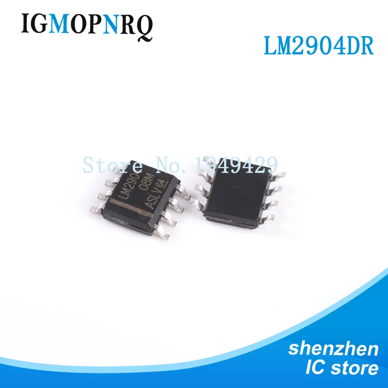 500 шт. LM2904 LM2904DR LM2904D SOP 8 операционные усилители низкая мощность двойная