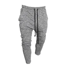 Harlan pants spring men's hip hop running pants 2019 new men's pants  men's jogging pants men's solid color Casual sweatpants
