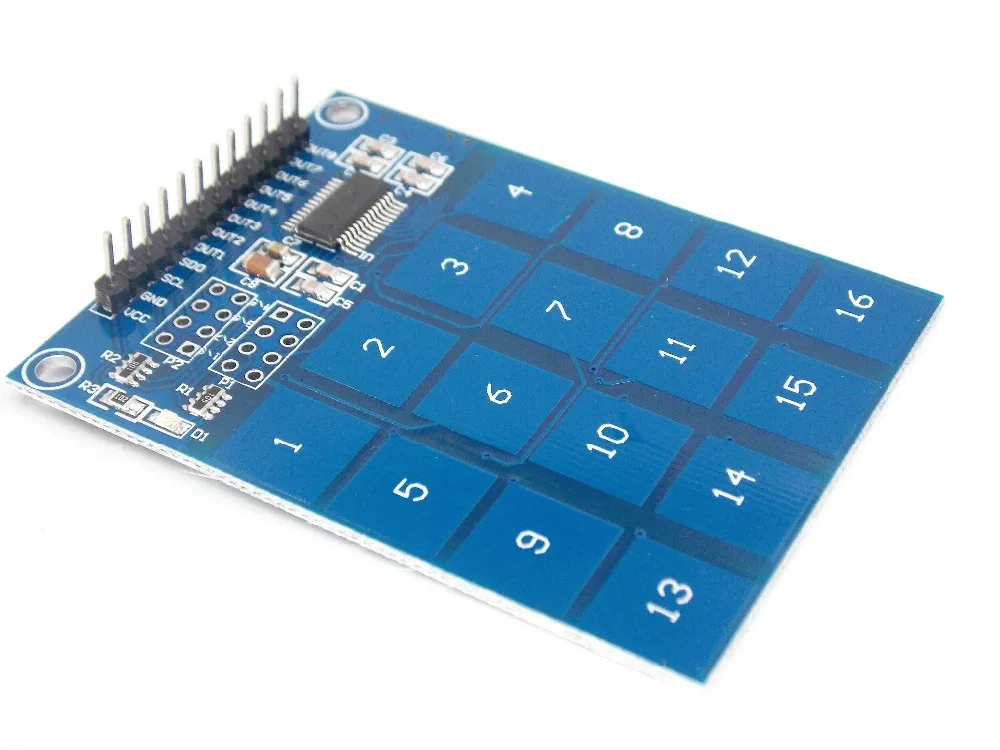 Модуль датчика прикосновения емкостный ttp223 тип 4. Модуль сенсорной панели. Модуль из 16-ти кнопок ардуино. Ttp224. Hx1838 esp8266.