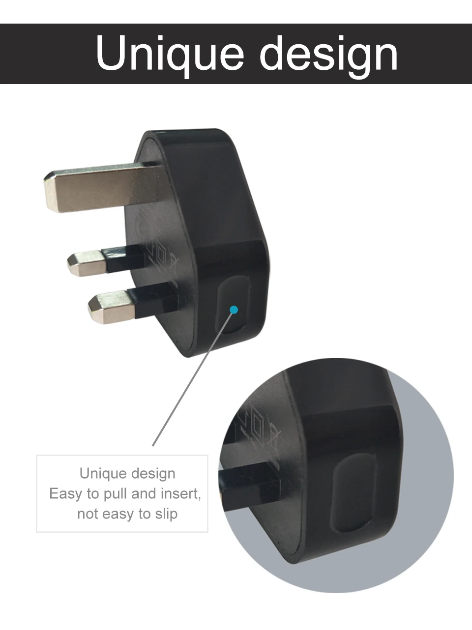 UK Adapter Plug 1 USB 5V1A Charger For Phone UK Standard Conversion Plugs Travel Wall in Ireland Singapore Maldives Malaysia (9)