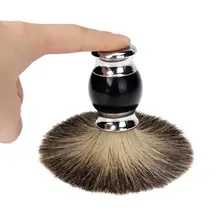 Самая популярная Высококачественная ZY щетка для бритья с полимерной ручкой, Черный барсук, парикмахерский салонный инструмент Anne