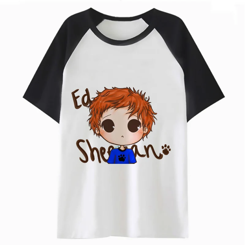 Ed Sheeran t shirt clothing hop funny hip male tee t shirt harajuku