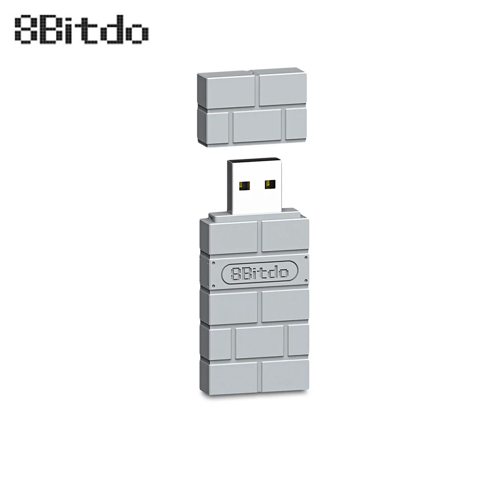 

8BitDo USB Wireless Bluetooth Adapter for PlayStation Classic Console PS1 Mini Support PS4 PS3 Xbox Bluetooth Controller