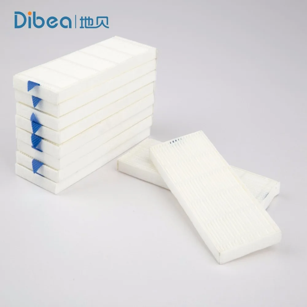 Online 10 piezas Hepa Dibea D960 reemplazar filtro accesorios de limpieza aspiradora robótica inteligente repuesto, 10 piezas