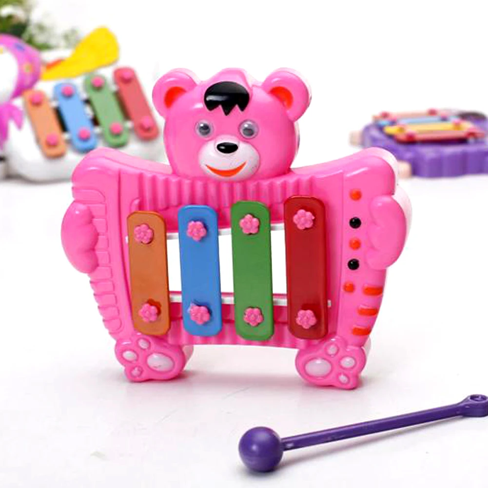 Just Beat It 4 note Resonator Bells Animal Design for Kids Educational