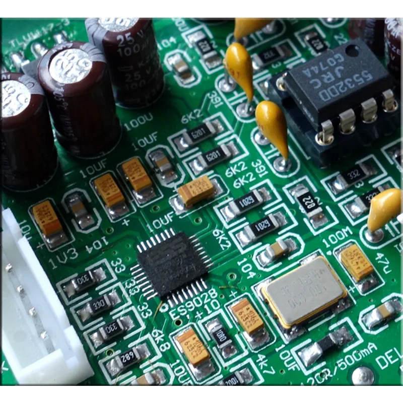 ES9028Q2M ES9028 мельница DAC обновления ES9018 усилитель DIY I2S Вход декодирующая плата DSD IIS-32bit 384 K/DSD64 128 256 512 T0392