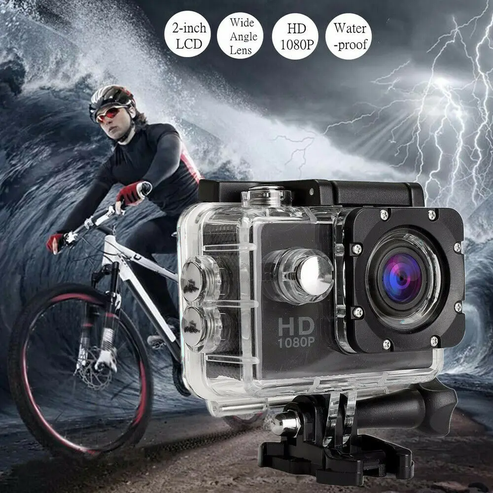 Mini Videocamera Professionale Espia (Кшн Камера Per Gopro Impermeabile Camara Deportiva Sport All'Aria Aperta Casco Azione Videocamera Micro Cam