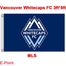 1 piece 144cm*96cm size MLS Vancouver Whitecaps FC Flying flag