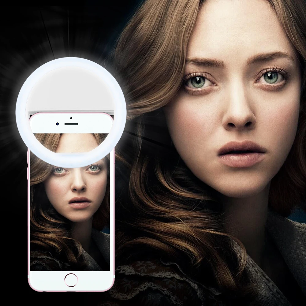 Светодиодный кольцевой светильник MYRIANN для селфи iPhone x iphone 8/ 8 plus Samsung Galaxy S8/S8 Note 8|ring
