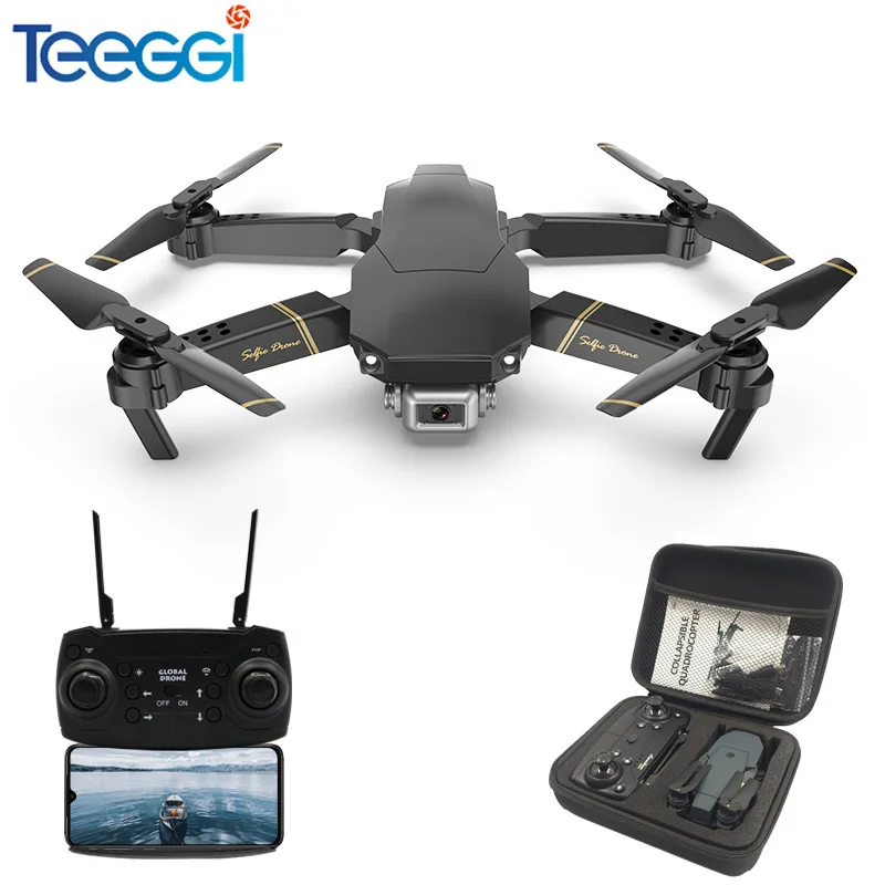 

Teeggi M65 RC Drone with 4K/ 1080P HD Camera FPV WIFI Altitude Hold Selife Drone Folding RC Quadcopter VS XS816 M69 E58 Dron