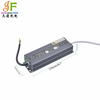 

Fast shipping 10pcs AC90~130V/170~250V to DC12V 60W 5A IP67 Waterproof LED Driver Power Supply Transformer Black shell