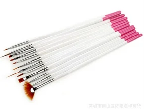 

by dhl or ems 100sets 12pcs/set Nail Brush Pens Nail Polish Dotting Pencil Brushes Set Wooden Handle UV Gel Nail Print Brushes