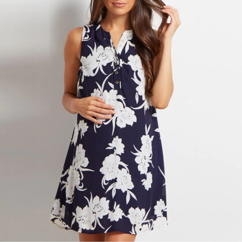 

maternity clothes sundress for pregnant women breastfeeding clothes clothes for pregnant women elegant maternity dresses#P6