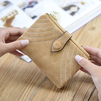 

Fashion Women Wallets Female Zipper Tassel Short Hasp Purse Small Purse Holder Phone Long Cash Card Clutch TMJ33